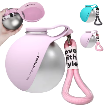 2-in-1 Portable Water Bottle